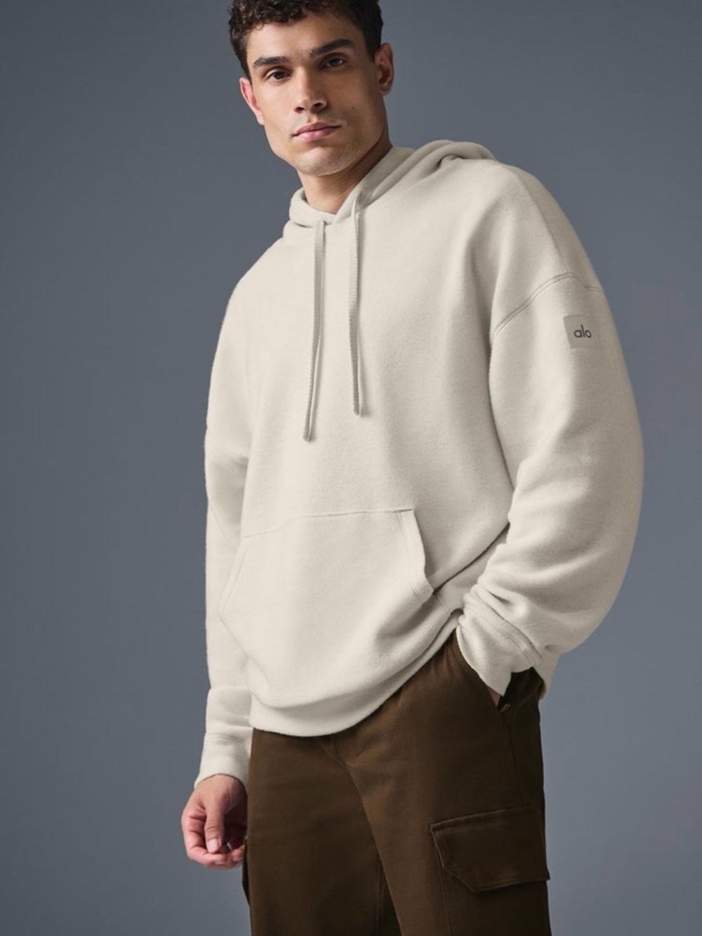 All Triumph soft fuzzy fleece hoodie L